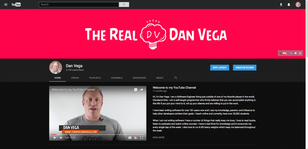 Account- Youtube Dark Mode