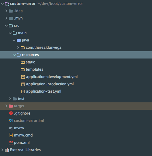 Profile Specific Configuration