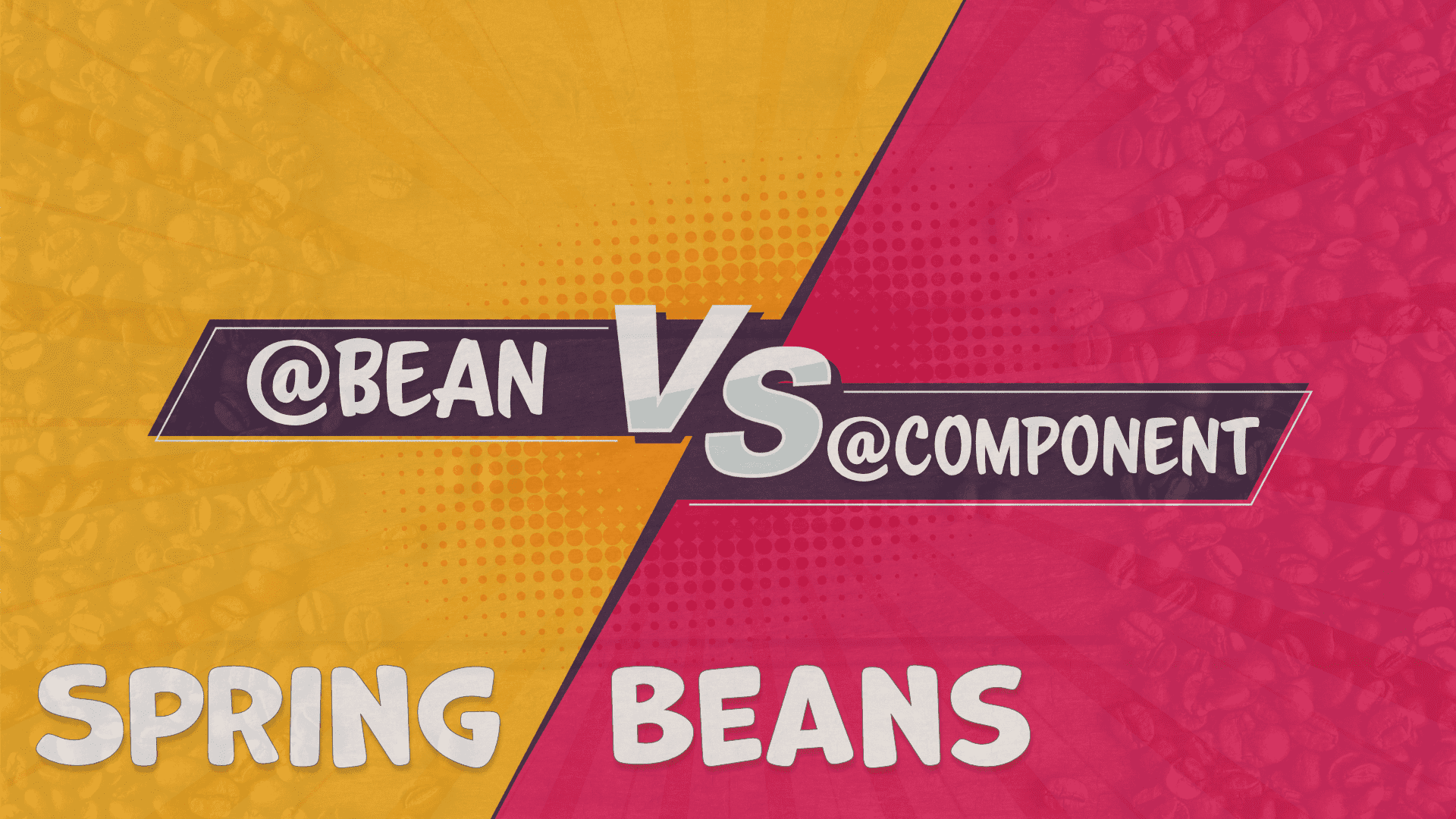 Spring Beans @Component vs @Bean