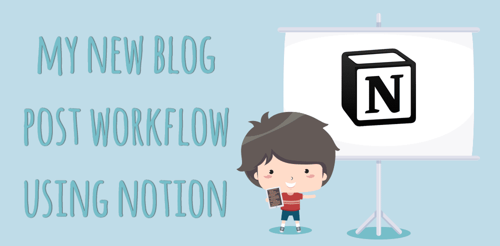 My new blog post workflow