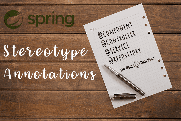 Spring Stereotype Annotations