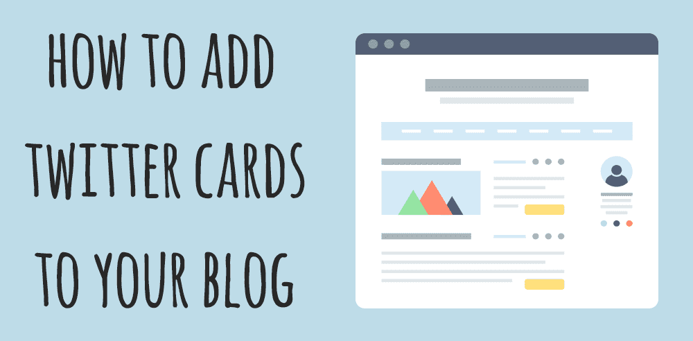 How to add Twitter Card Meta Tags to your Blog